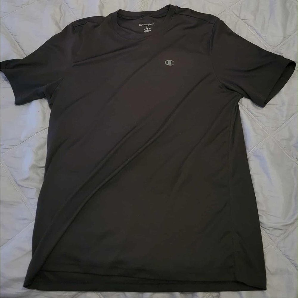 Champion Men's Black Tee
